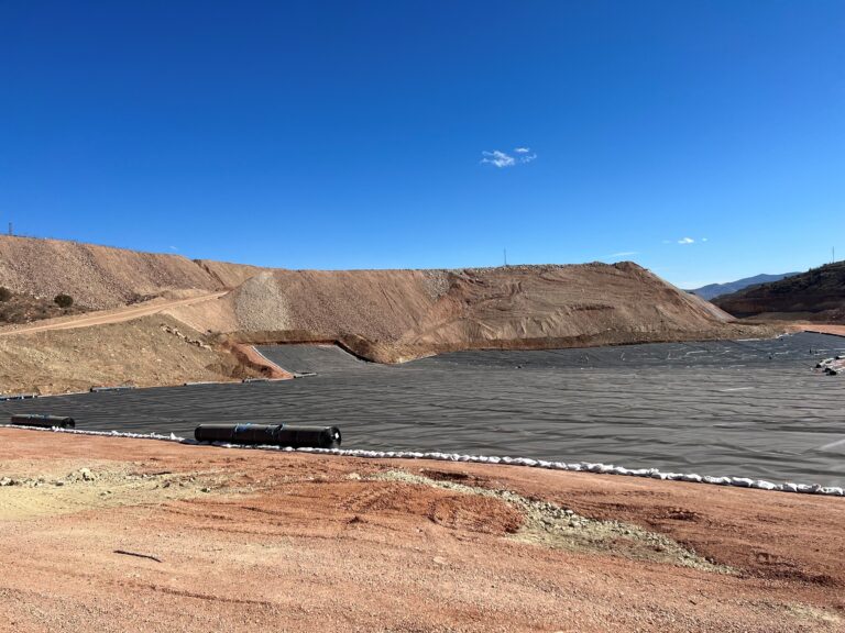 Containment liners for process water